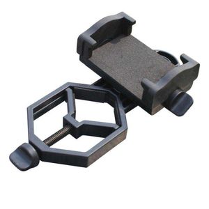 Adaptateur universel de téléphone portable réglable support de support de pince de télescope de longue-vue de microscope