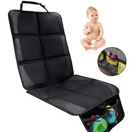 Universal Child Safety Seat Antislip Antiscatchat Mat Pads Waterdichte auto Beschermingsafdekking Forbaby Kidbescherming 240509