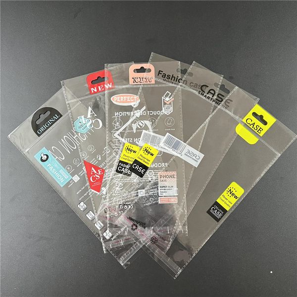 Universal Clear Plastic Mobile phone accessories cases paquete de venta al por menor de auriculares OPP Poly Bag Pouch bolsa de embalaje para iphone 14 13 12 11 pro max