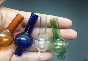 Bouchon de carburateur à bulles en verre coloré universel dôme rond 31 pour banger thermique à quartz épais XL Clous conduites d'eau en verre, dab 21 plates-formes pétrolières