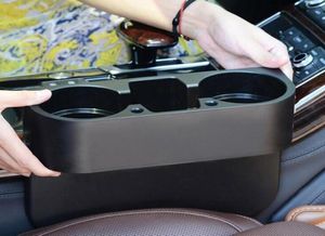 Portavasos universal Auto Car Truck Food Water Mount Drink Bottle 2 Stand Phone Guantera Nuevo organizador interior del automóvil Car Styling1333478