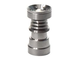 Outils à main fumeurs universels sans Domes 4 en 1 gr2 ongles de titane 14 mm18 mm pour les bangs en verre de pipe à eau avec articulation mâle et femelle DAB9773040