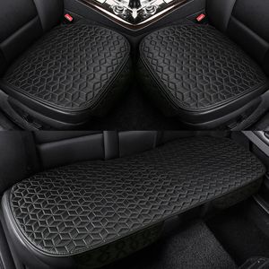 Universal Flax Auto Seat Cover Four Seasons Front Achterlinnen Stof Kussen Ademend Protector Mat Pad Auto-accessoires