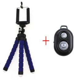 Trípodes de trípodes flexibles universales para el teléfono soporte de cámara móvil clip de teléfono inteligente monopod trípode stand de Octopus mini trípode Stativ