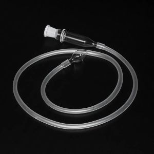 Universal Glass Vaporizer Whip voor vervangende snuif snuffeldaporizer slang met glazen gewricht ZZ