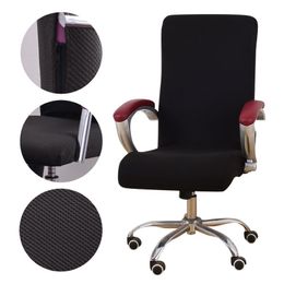 Universal Jacquard Fabric Bureau Chair Cover Computer Elastische fauteuil Slipcovers Zit Arm stoel Covers stretch Roterende lift251A