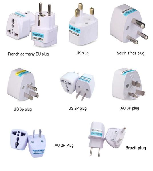 Adaptateur de prise de courant universel Kr américain européen AU ue vers états-unis royaume-uni états-unis israël brésil adaptateur de voyage convertisseur de prise japon corée 1012704