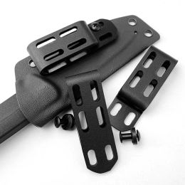 Universal Kydex IWB Clips Holster Clips MOLLE-LOK SCABBARD CLIP arrière k gaine transportant Clif de taille Clif de gaine Clip arrière avec vis