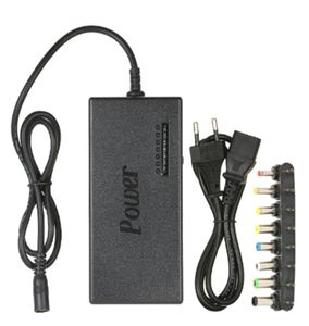 Universal portador portador portador Adaptador de alimentación Cargadores externos 96W Voltaje ajustable 1224V para HP Dell IBM Lenovo ThinkPad EU87029998