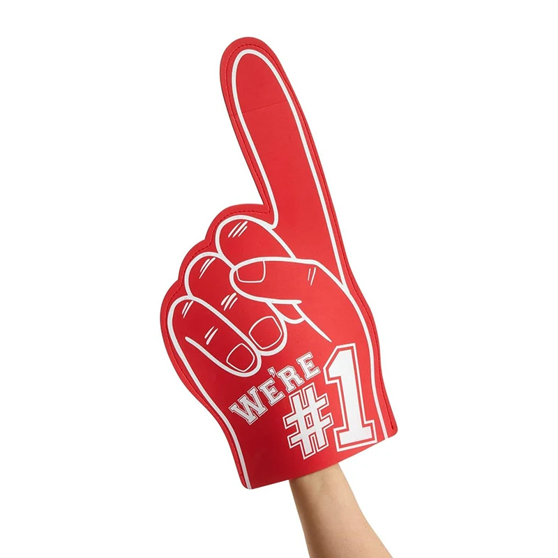 Evrensel Büyük Köpükler Parmaklar Ponpon El Sporları Etkinlik Tezahürat Palmiye Partisi Sahne 1 numaralı köpük fan parmağı