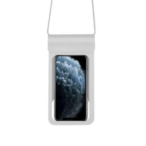 Universal grand téléphone Sac sec adultes adolescents IPX8 Pagnière de téléphone imperméable avec longe pour nager sous l'eau durable