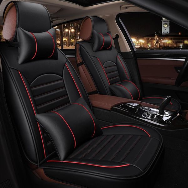 Funda Universal de cuero para asiento de coche para Audi TT A1 A3 A4 A4L Q3 Q5 SQ5 AVANT, fundas interiores para productos automotrices, cojín protector 269n