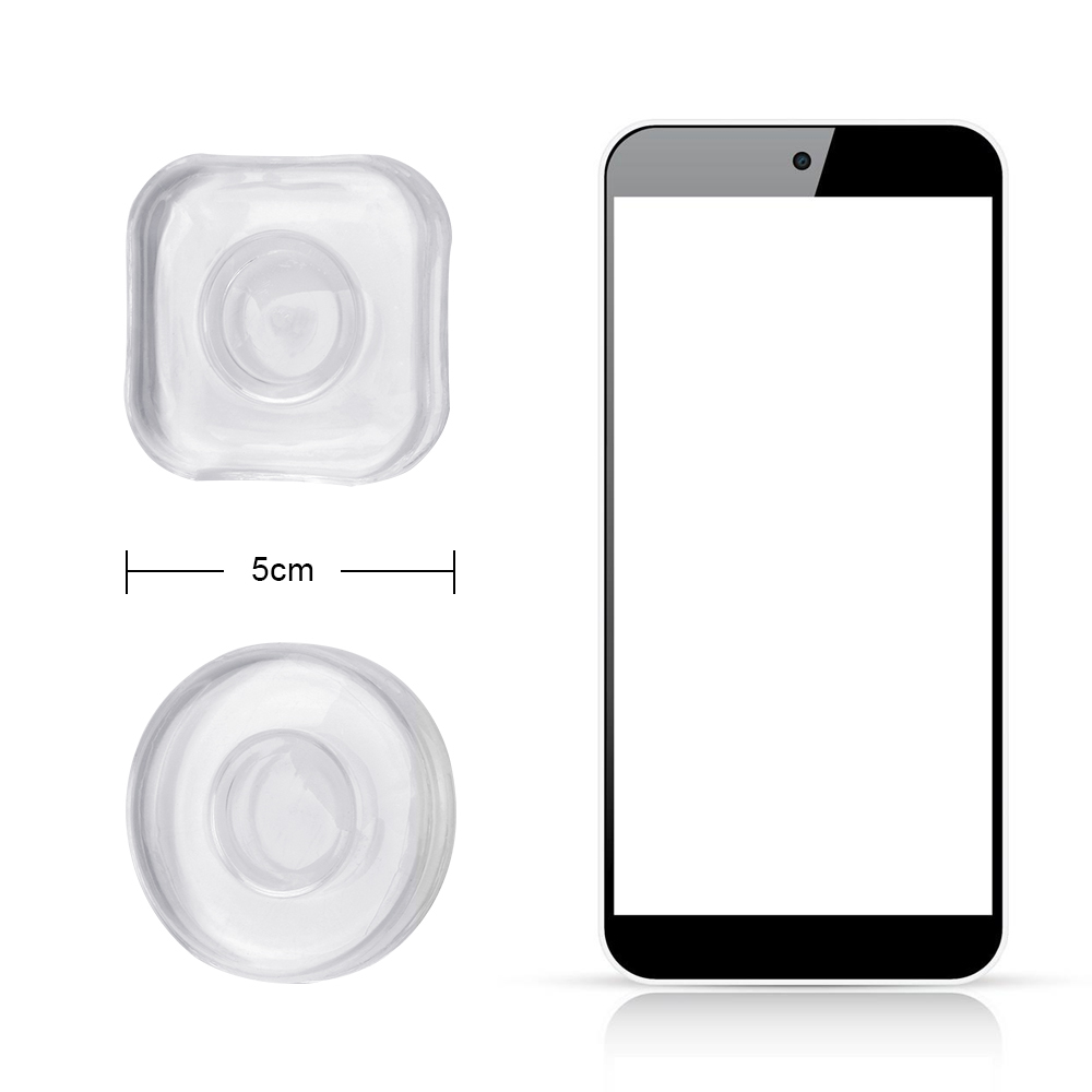 Evrensel Sihirli Nano Çıkartmalar Hiçbir Trace Casual Yapıştır Kauçuk Ped Duvar Mutfak Araba Telefonu Tutucu Jel Için