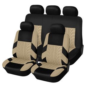 Universal Mesh Car Seat Cover Set Voiture Accessoires Interieur Unisex Fit Most Car SUV Track busje met rits airbag compatibel