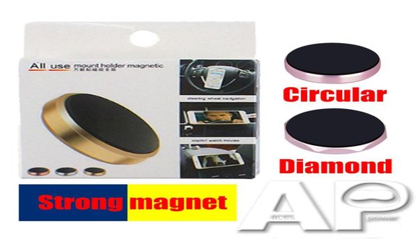 Support magnétique universel pour téléphone portable, Mini grille d'aération, support en métal pour voiture, Samsung3655662