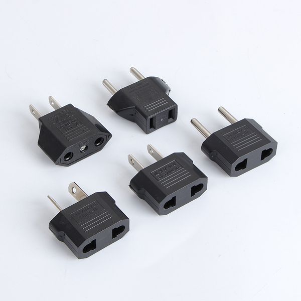 Mini adaptateur de voyage universel AU EU US vers UE, convertisseur de prise de courant USA américain vers européen, adaptateurs de chargeur de téléphone portable, accessoires