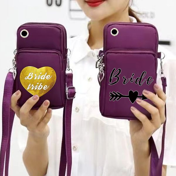 Sac de téléphone mobile universel Portefeuille de bras sport extérieur pour Samsung / iPhone / Huawei / HTC / LG Bag du boîtier Bag de la mariée Modèle Pouche de téléphone