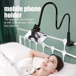 Universele mobiele telefoonhouder Flexibele luie houder Verstelbare mobiele telefoonclip Home Bed Desktop Mount Bracket Smartphone-standaard