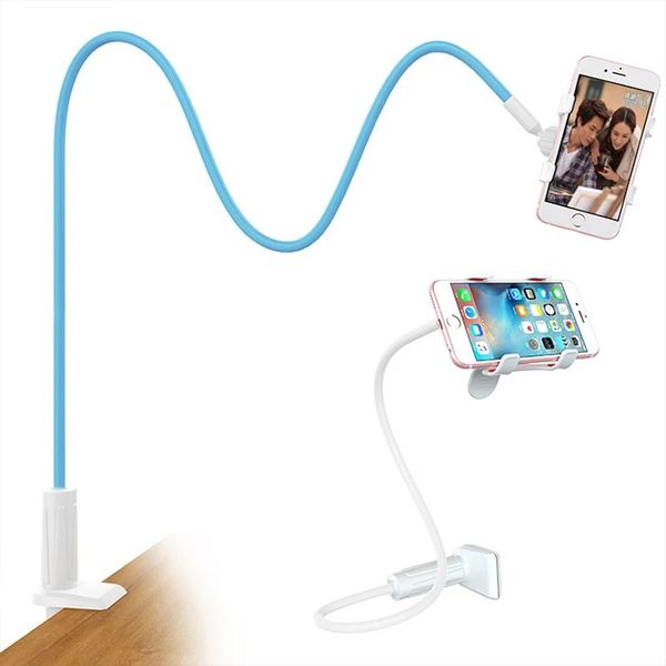 Téléphone mobile universel Lazy Holder Desktop Phone Stand Flexible Bed Desk Bracket 75cm Prise en charge de l'iPhone Samsung Xiaomi