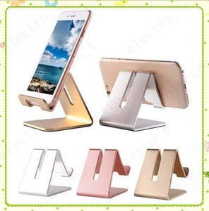 Universal Mobile Phone Tablet Desk Holder Aluminium Metal Stand voor iPhone iPad Mini Samsung Smartphone Tablets Laptop MQ50