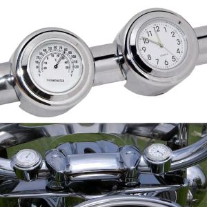 Universele motorfietsstandkoekthermometer Lumineuze wijzerplaat Klok 22-25 mm Motorfietsstandbekeer Monteerhakkingstemperatuur