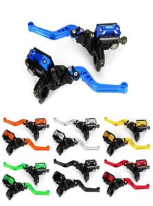 Universal Motorcycle Hydraulic 78039039 M10125 CNC Frein Cutch Master Cylinder Reservoir levier Set2168222