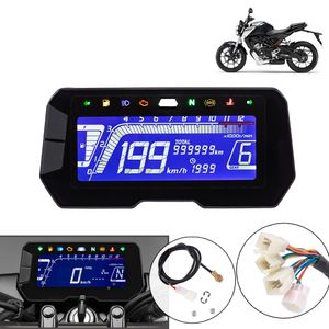 Odomètre du compteur de vitesse numérique de Motorcycle Universal Moto