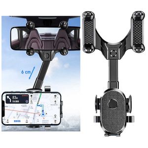 Support de téléphone portable multifonctionnel universel support de rétroviseur de voiture à 360 degrés support de voiture de prise de vue vidéo de siège arrière