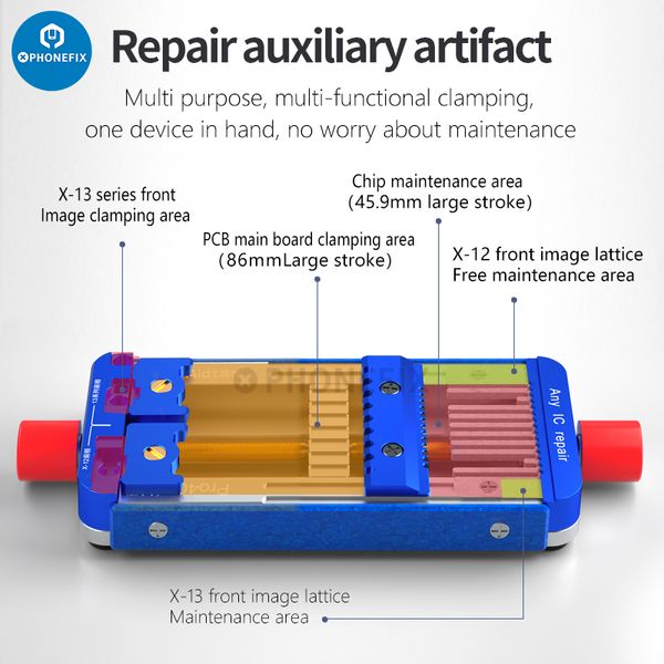 Porte-carton universel du support PCB pour l'iPhone Réparation de la carte mère Réparation de la puce de soudage outils