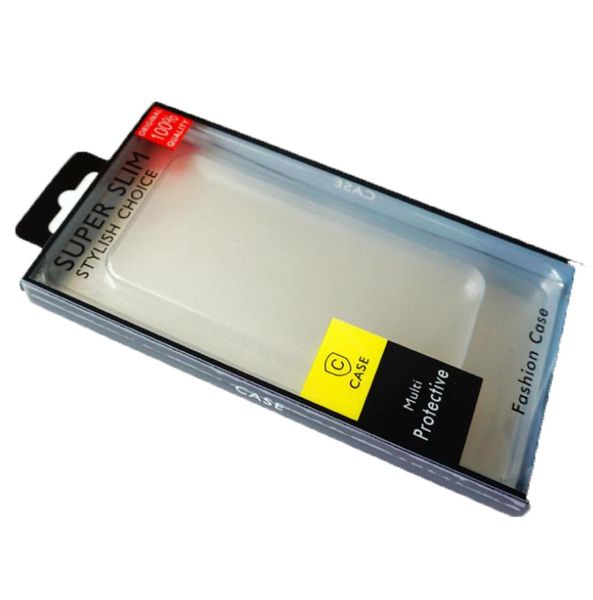 Caja de paquete minorista de PVC de plástico de plástico universal para la caja del teléfono iPhone X 8 7 6 6s más Samsung Galaxy S6 S7 Edge S84833387