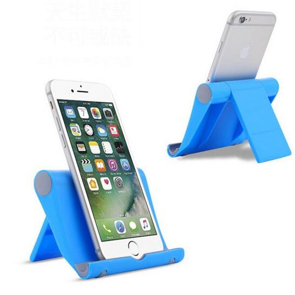 Support de Support d'angle réglable Portable universel Support de Support de téléphone de bureau Flexible coloré Support de Support pour tablette iphone x téléphone Mobile