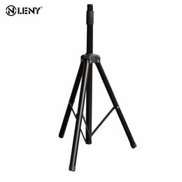 Freeshipping Universal Draagbare Intrekbare zwarte Heavy Duty Tripod Surround Holder Pole Mount DJ PA Luidspreker Stand Ondersteuning Beugel