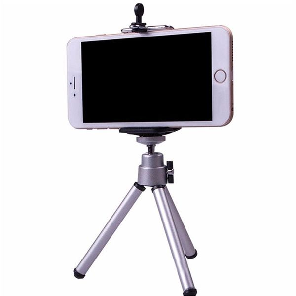 Universal Portable Trépied Stretch Holder Mount Stand Rotation Flexible Support Caméra Accessoires Adaptateur Téléphone Fournitures Pour iphone 6 7 Plus