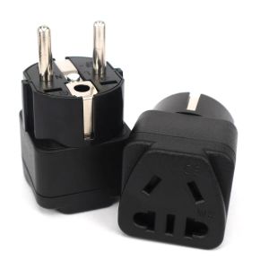 Portable Universal Portable Plugal à (français / allemand) Adaptateur de la prise EU Adaptateur Power Power Travel Converter Switzerland India UK US AU