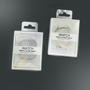 Boîtier de montre universel en PVC Boîtier iWatch vide Emballage de vente au détail pour Apple 49mm 44MM 42MM 40MM 38MM Samsung Galaxy Watch5 Pro 45MM Fitibit Huawei Watch