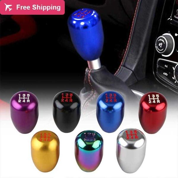 Universal Racing 5 Speed Gear Shift Knob Manual Automático Gear Shift Knob Palanca de cambio Accesorios de modificación de coche