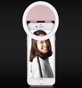 Anneau de selfie rechargeable universel avec une photo de photo de caméra LED Light Up Selfie Luminous Ring avec câble USB pour tous les PH3965415