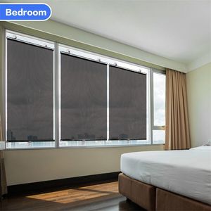 Universal Roller Blinds Suction Cup Sunshade black -out gordijn auto slaapkamer keukenkantoor raam sunshading gordijnen nagelFree 220525