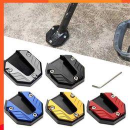 Universele Scooter Motorcycle Bike Kickstand Extender Voet Side Stand Extension Pad Ondersteuning Plaat Anti-slip Base