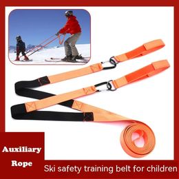 Ceinture d'entraînement de sécurité de Ski universelle, corde d'entraînement de Traction de Ski, arrimage de Tension, aide à la rotation, accessoires de ceinture de protection 231228