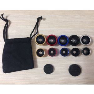 Objectifs de télescope universels de petite taille 3 en 1 Fisheye portable + grand angle + macro haute résolution Smartphones externes pour Samsung HUAWEI iPhone