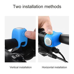 Corne de vélo Mtb Solide Universal Solide Horn imperméable Electric Road Road Bell 3 Modes sonores ACCESSOIRES DE BICYLEM