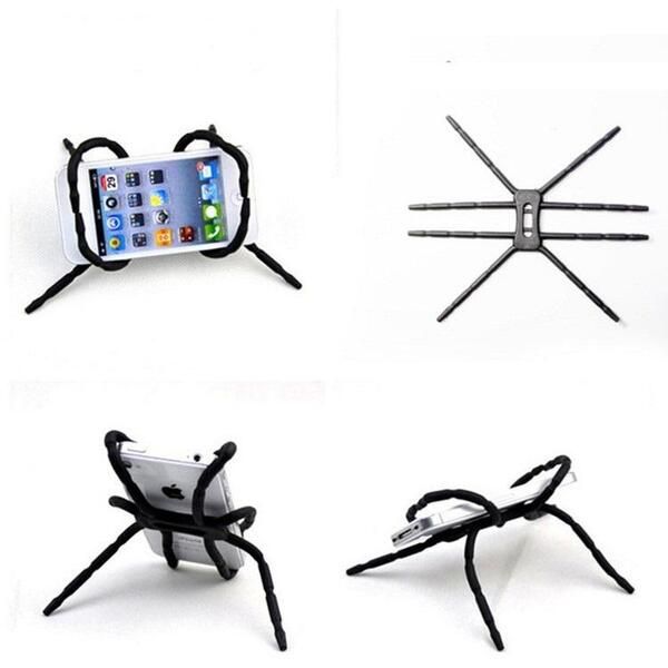 Universal Spider phone Soporte multifuncional para todos los teléfonos móviles Teléfonos para automóviles Cámara Gancho para colgar Soportes de agarre Montaje para GPS