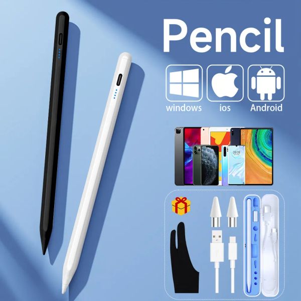 Stylet universel pour tablette téléphone portable stylet tactile pour iPad Apple crayon 2 1 pour Huawei Lenovo Samsung téléphone Xiaomi stylet