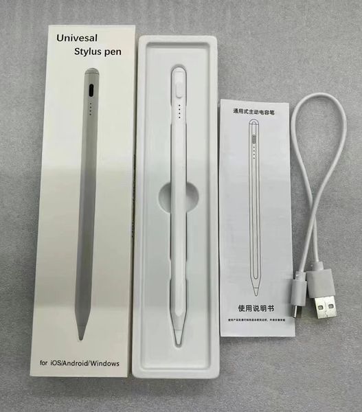 Lápiz Stylus universal para Android Windows iPad Pen para iPhone Apple Pencil Touch Pen Lápices iPad Pro 7th 8th 9th Generation mini 5 6 Air 3 4 5 10.9 Palm Rejection
