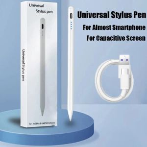 Universal Stylus Pencil met zachte penpunt voor iPhone iPad Tablets Android/iOS Capacitive Active Touch Screen S Smart Stylus Pens