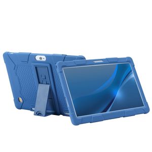 Shockproof Silicone Sleeve for 10.1-Inch Tablet - Universal Soft Case for Android Tablets, Black