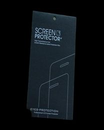 Protecteur d'écran en verre trempé universel Kraft Retail Packaging Box pour iPhone 12 11 Pro XR XS Max 8 7 6S SE2 Samsung S20 Ultra2096668