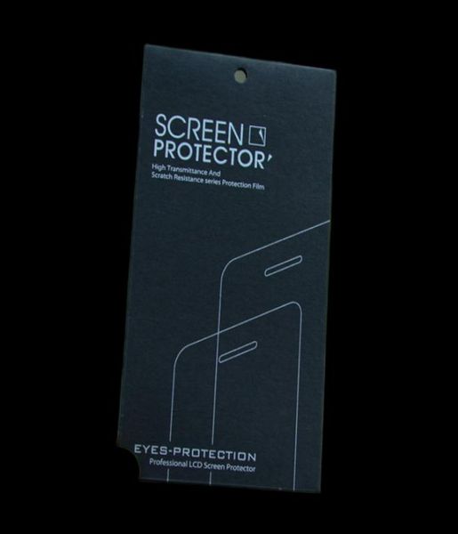Protecteur d'écran en verre trempé universel Kraft Retail Packaging Box pour iPhone 12 11 Pro XR XS Max 8 7 6S SE2 Samsung S20 Ultra1063158