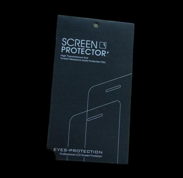 Protecteur d'écran en verre trempé universel, boîte d'emballage de détail Kraft pour iphone 12 11 pro XR XS Max 8 7 6S SE2 Samsung S20 Ultra8352781